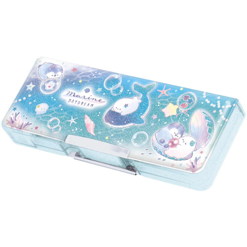 筆箱 小学生 通販 ペンケース 箱型 両面開き ふでばこ ソフトペンケース かわいい コンパクト 小学校 女の子 入学準備 入学祝い ギフト 文具 文房具 子供 筆箱 | CRUX | 06