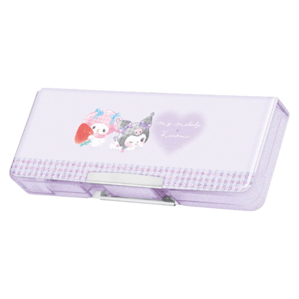 筆箱 小学生 通販 ペンケース 箱型 両面開き ふでばこ ソフトペンケース キャラクター グッズ かわいい コンパクト 小学校 女の子 入学準備 入学祝い | CRUX | 02