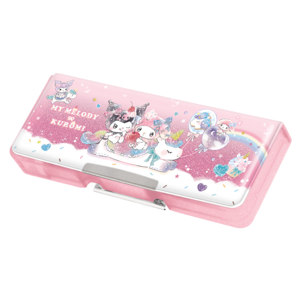 筆箱 小学生 通販 ペンケース 箱型 両面開き ふでばこ ソフトペンケース キャラクター グッズ かわいい コンパクト 小学校 女の子 入学準備 入学祝い | CRUX | 06