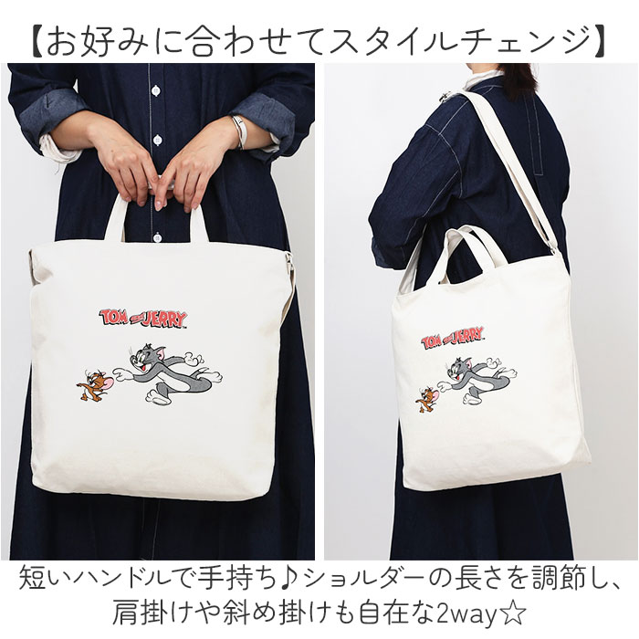 ショルダーバッグ トート 帆布 キャラクター ...の詳細画像4