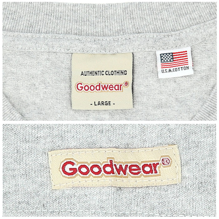tシャツ goodwear 通販goodwear tシャツ グッドウェア 2w72509 メンズ シャツ Goodwear USA 7分袖tシャツ 切替7分袖T トップス インナー レディース | Goodwear | 16