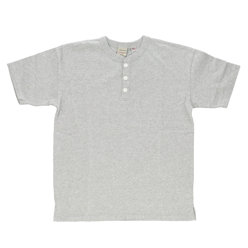 goodwear 通販goodwear tシャツ グッドウェア 2w72522 メンズ シャツ Goodwear USA 半袖tシャツ ヘンリーネックT トップス インナー アンダーウェア レディース | Goodwear | 03