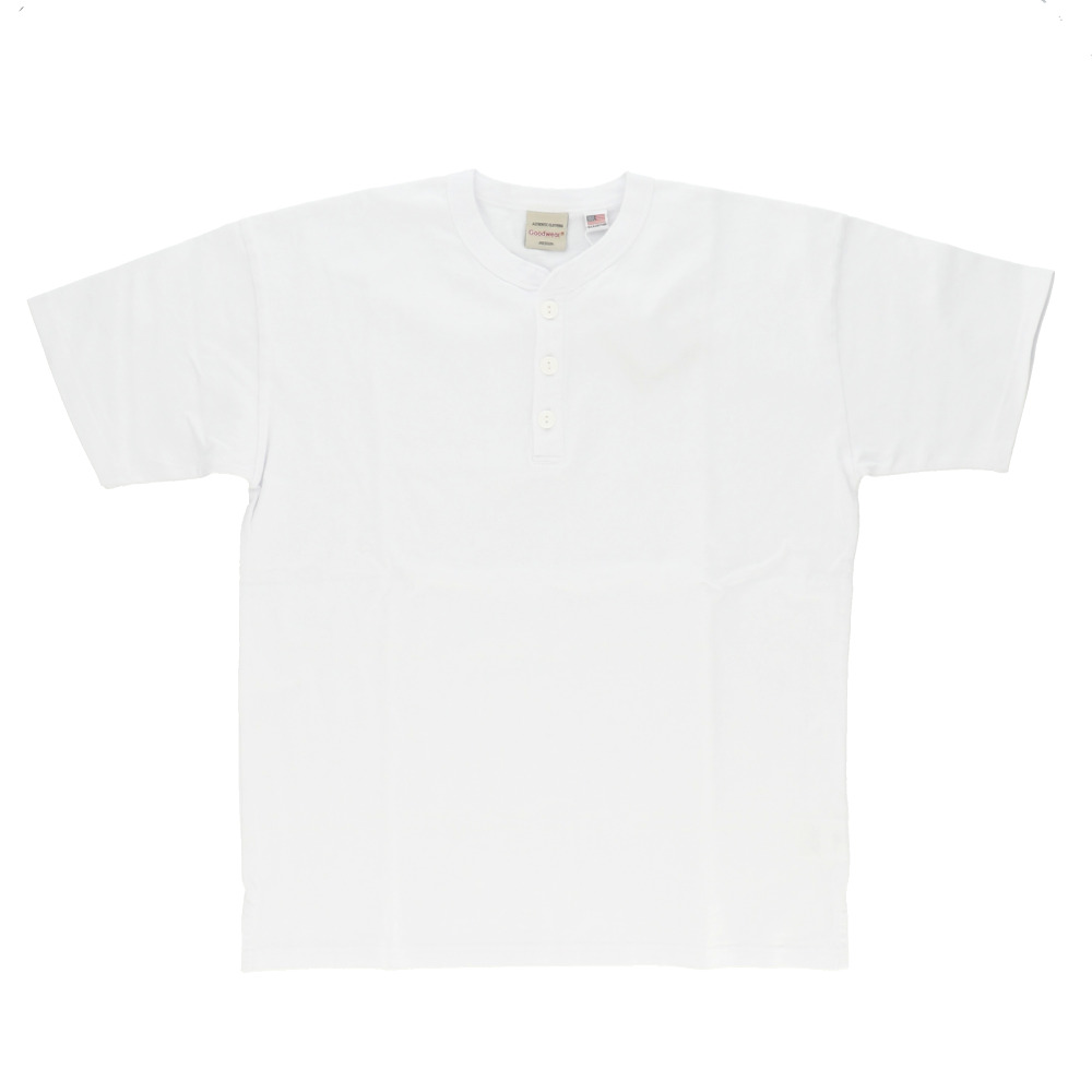 goodwear 通販goodwear tシャツ グッドウェア 2w72522 メンズ シャツ Goodwear USA 半袖tシャツ ヘンリーネックT トップス インナー アンダーウェア レディース | Goodwear | 04