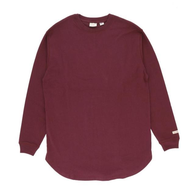 ロンt メンズ ブランド 通販 goodwear 長袖 tシャツ ロングスリーブ グッドウェア おしゃれ シンプル 無地 秋 冬 秋服 アースカラー ラウンドカット 大きめ | Goodwear | 05