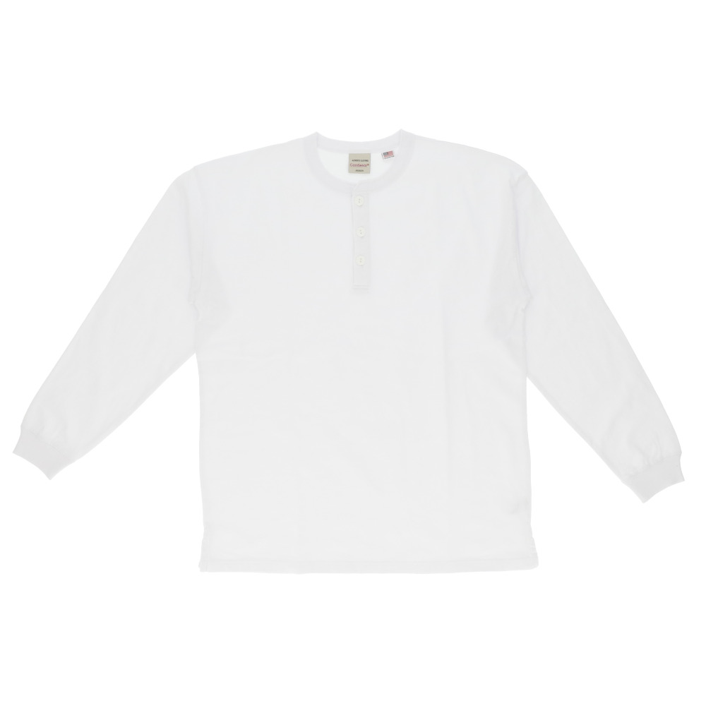 goodwear 通販goodwear 長袖 tシャツ グッドウェア 2w75512 メンズ シャツ Goodwear USA ロンt シャツ 袖リブヘンリーネックロンT トップス インナー | Goodwear | 04