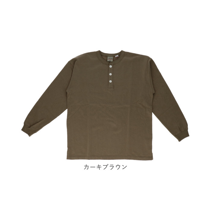 goodwear 通販goodwear 長袖 tシャツ グッドウェア 2w75512 メンズ シャツ Goodwear USA ロンt シャツ 袖リブヘンリーネックロンT トップス インナー | Goodwear | 23