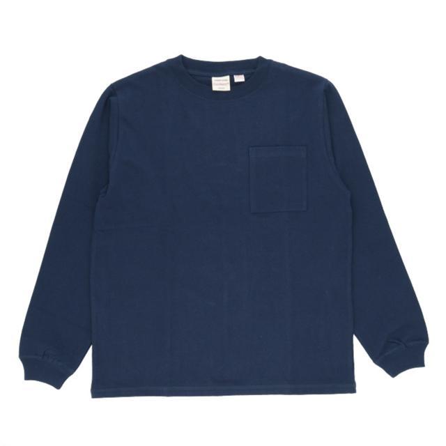 ロンt 通販ロンt メンズ ブランド goodwear 長袖 tシャツ ロングスリーブ グッドウェア おしゃれ シンプル 無地 アースカラー ポケット付き 秋 冬 秋服 | Goodwear | 07