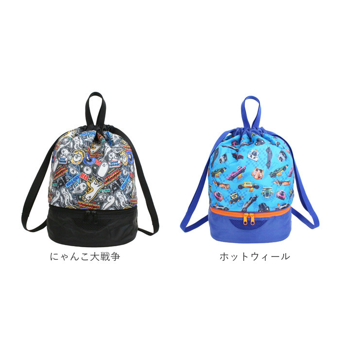 高波クリエイト プールバッグ 2WAY ボンサック型 通販 ビーチバッグ ナップサック プールバック ビーチバック リュックサック スイムバッグ 高波クリエイト | すみっコぐらし | 36