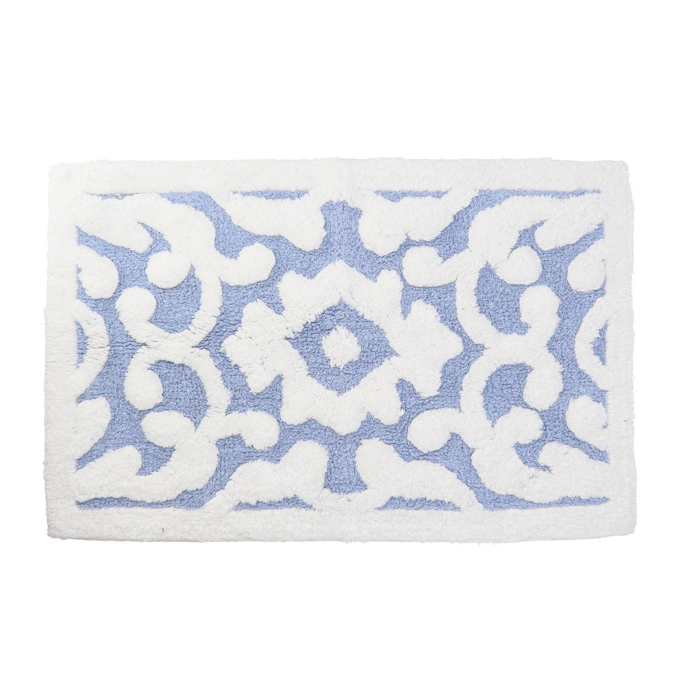 バスマット 通販バスマット コットン 足拭きマット 綿100 洗える 70cm バス用品 バスルーム おしゃれ かわいい フラワー 花柄 45×70 厚手 浴室 雑貨 バスマット | BACKYARD FAMILY | 06