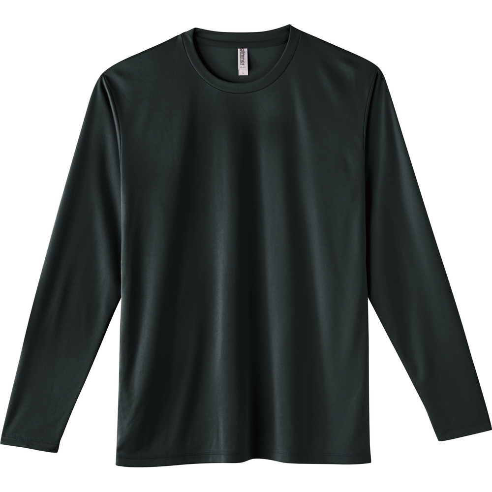 長袖tシャツ 通販長袖tシャツ メンズ 長袖Tシャツ カットソー レディース シンプル S M L LL 大きいサイズ ストレッチフィット 3.5オンス ロンT ドライ長袖Tシ | glimmer | 08