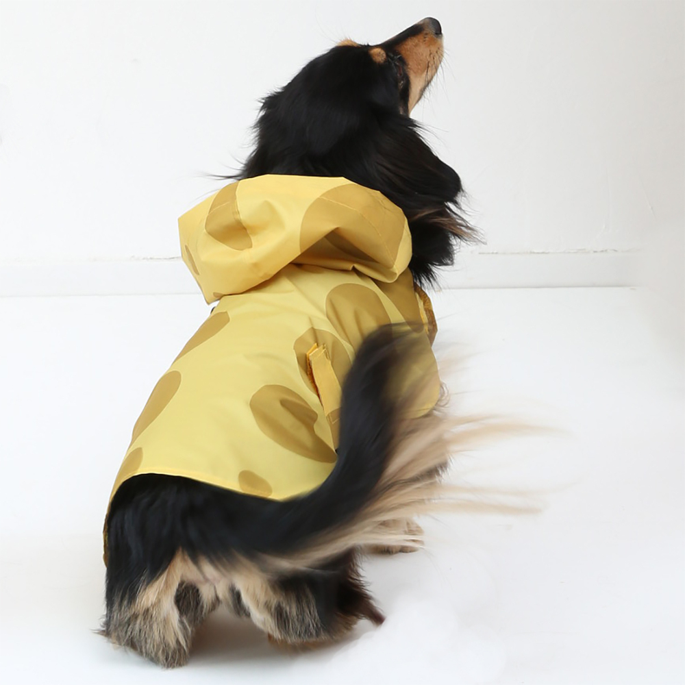 犬 レイン コート 可愛い 通販 ドッグポンチョ レインポンチョ 犬用レインコート 北欧 小型犬用 かぶりタイプ 392plusm サンキューニプラスエム｜backyard｜10