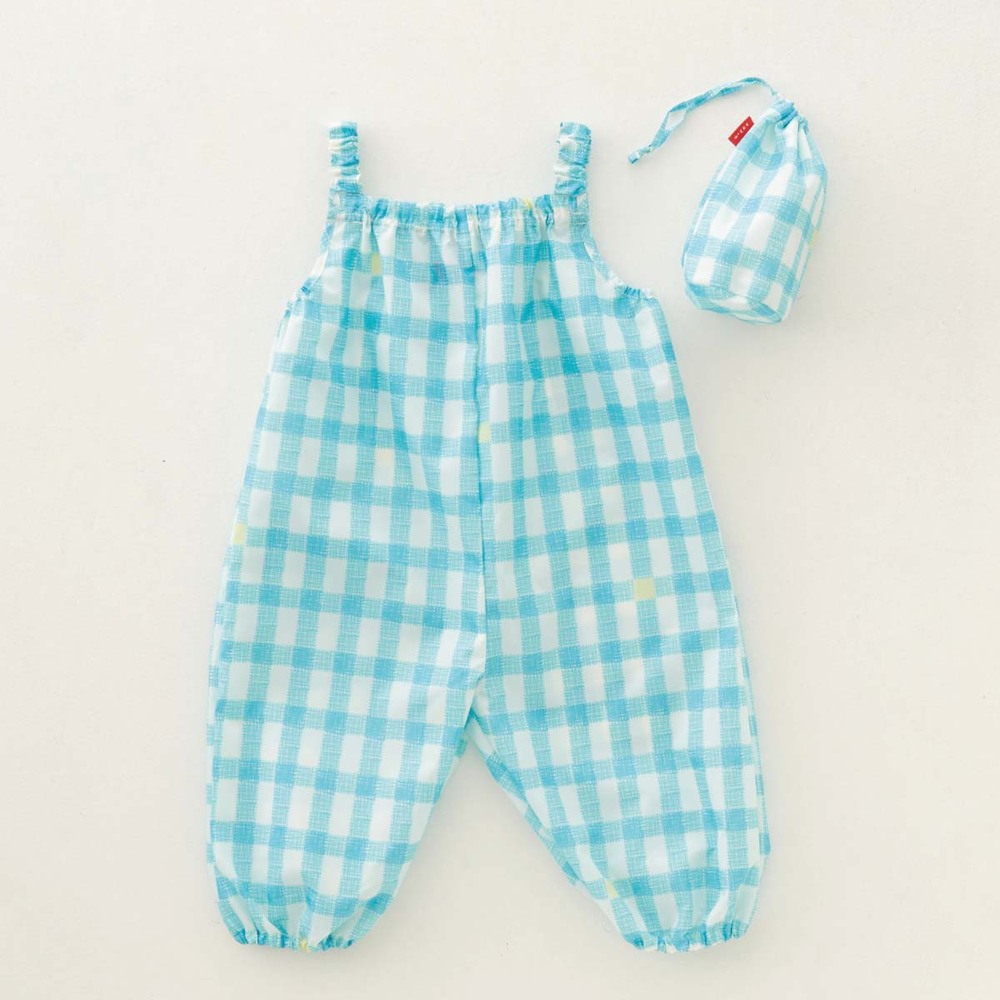 三国 mikuni 通販mikuni 三国 ジャンプスーツ ベビー プレイウェア プレイウエア 遊び着 お砂場着 オールインワン レインコート レインウェア 巾着つき | 392 plus m | 04