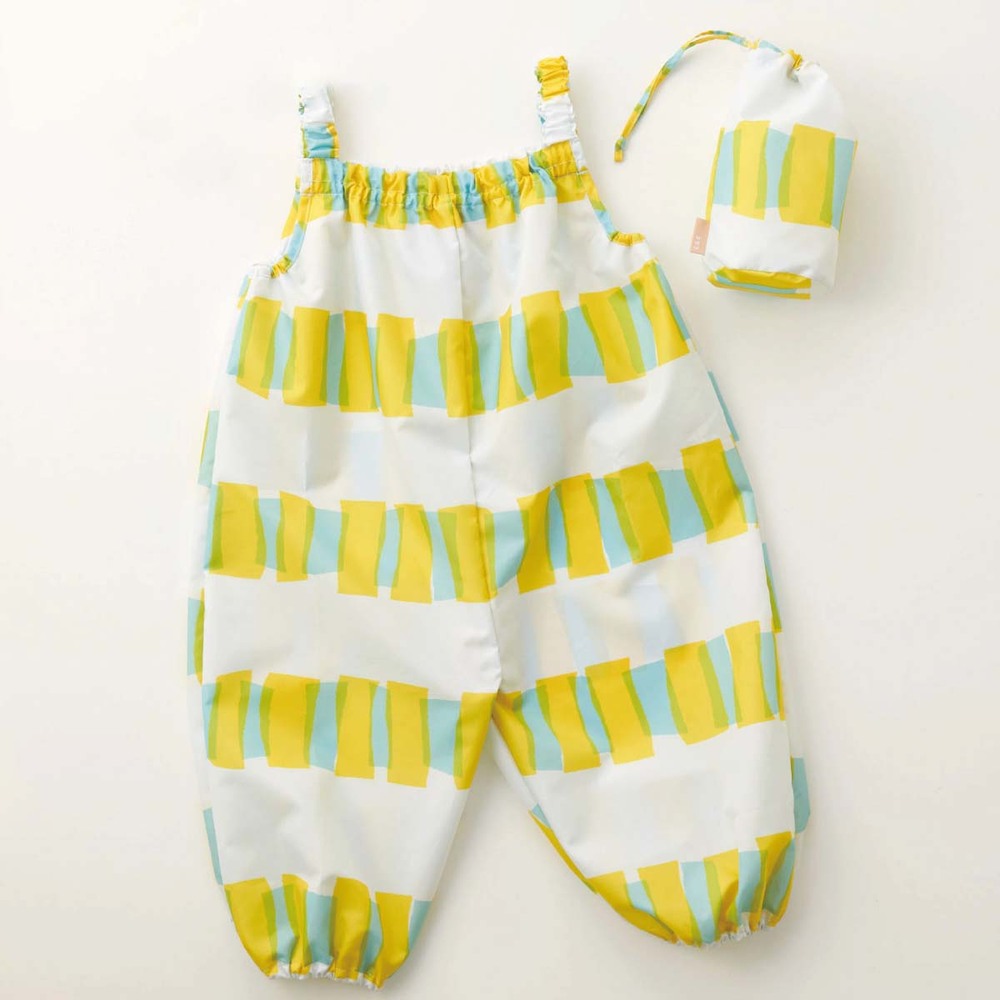 三国 mikuni 通販mikuni 三国 ジャンプスーツ ベビー プレイウェア プレイウエア 遊び着 お砂場着 オールインワン レインコート レインウェア 巾着つき | 392 plus m | 10