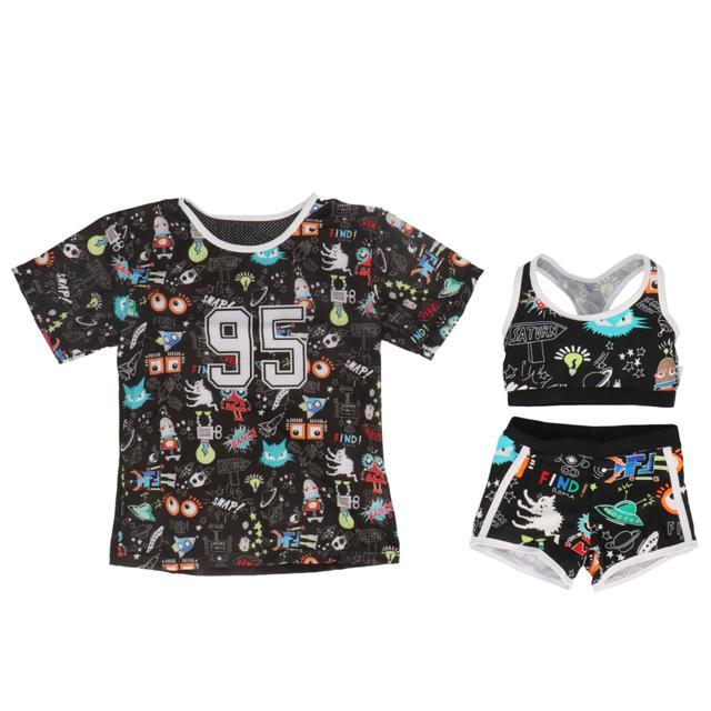 水着 女の子 セパレート 通販 キッズ kids タンキニ 子供水着 ラッシュガード ビキニ ジュニア 女子 女児 小学生 幼稚園 保育園 80 90 95 100 105 110 120 水着 | ブランド登録なし | 02