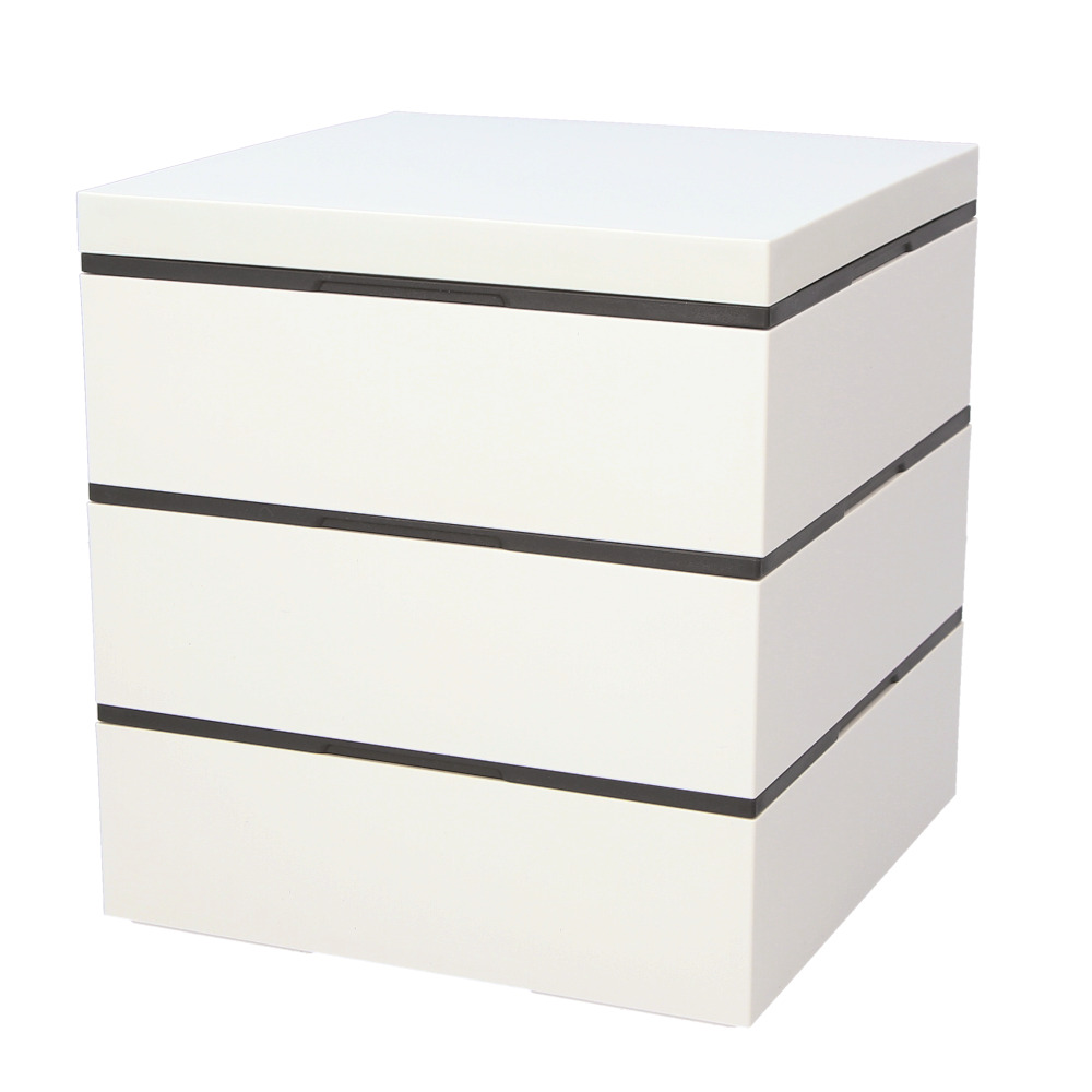 重箱 3段 通販 hakoya 弁当 箱 ピクニック ランチボックス 大容量 18cm ファミリー お弁当箱 三段 レンジ対応 食洗機対応 お重 洋風 中蓋付 運動会 日本製 重箱 |  | 01