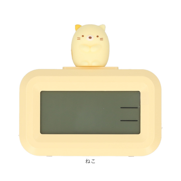 すみっコぐらし 目覚まし 時計 通販 デジタルアラームクロック 置時計 デジタル時計 3Dフィギュア付き クロック 温度計機能付き すみっコぐらし | すみっコぐらし | 14