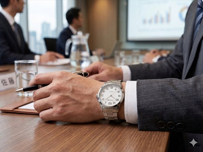 腕時計 メタルバンド メンズ 通販 リストウォッチ アナログ腕時計 時計 腕とけい うで時計 アナログ時計 日本製ムーブメント カレンダー無し 腕時計 | BACKYARD FAMILY | 03