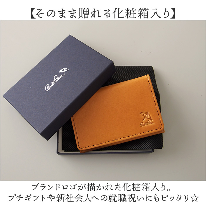 アーノルドパーマー 名刺入れ Arnold Palmer 4AP3693 通販 カードケース 名刺ケース カード入れ 名刺いれ 本革 レザー ブランド 男性 ギフト アーノルドパーマー | Arnold Palmer | 10