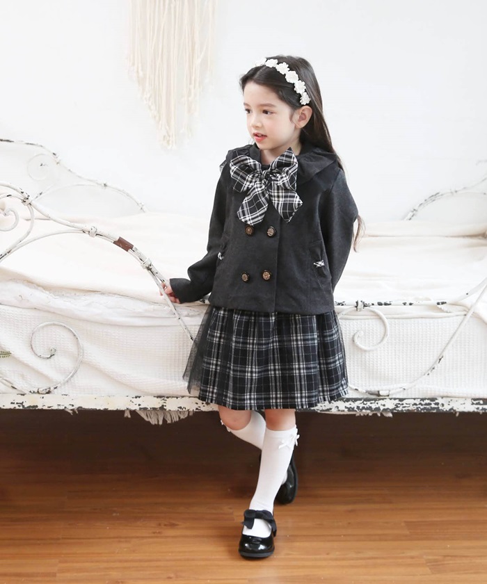 Rora（ローラ） キッズ スーツ 入学式 女の子 通販 セットアップ 