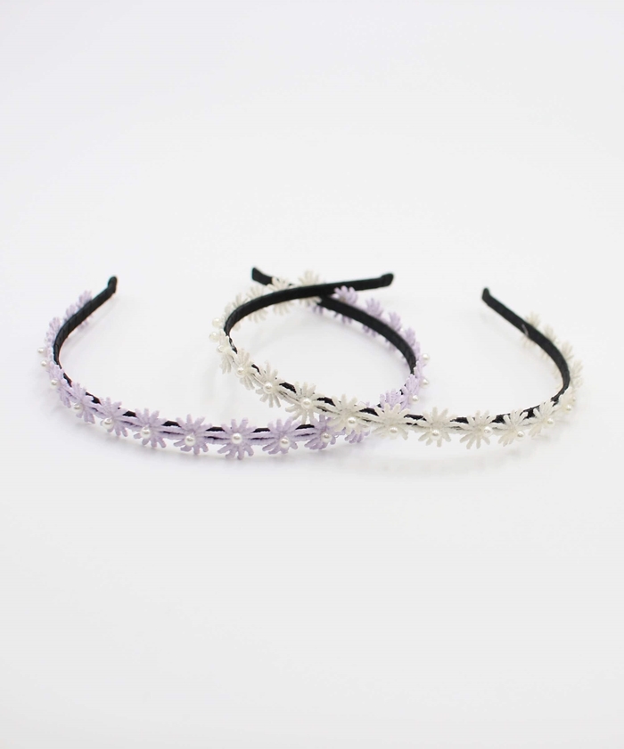 カチューシャ 花 キッズ パール 通販 ヘッドドレス 女の子 子供 子ども こども セレモニー 卒園式 入学式 卒業式 結婚式 かわいい 可愛い 発表会 フラワー | Rora | 09