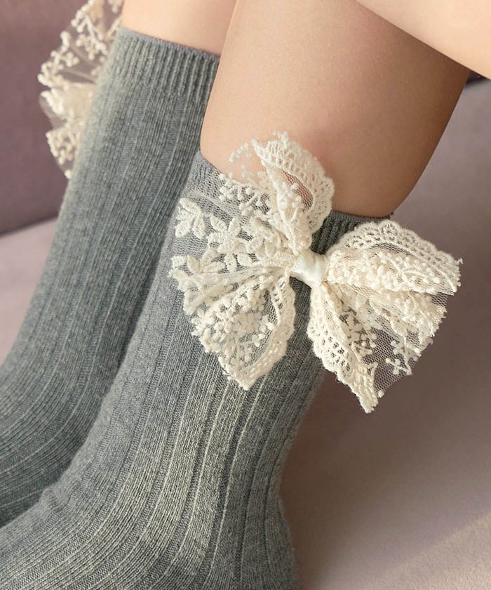 キッズ 靴下 クルー丈 女の子 通販 クルーソックス リブソックス ソックス くつ下 リボン 子供 こども 子ども フォーマル カジュアル 卒園式 入学式 キッズ |  | 05