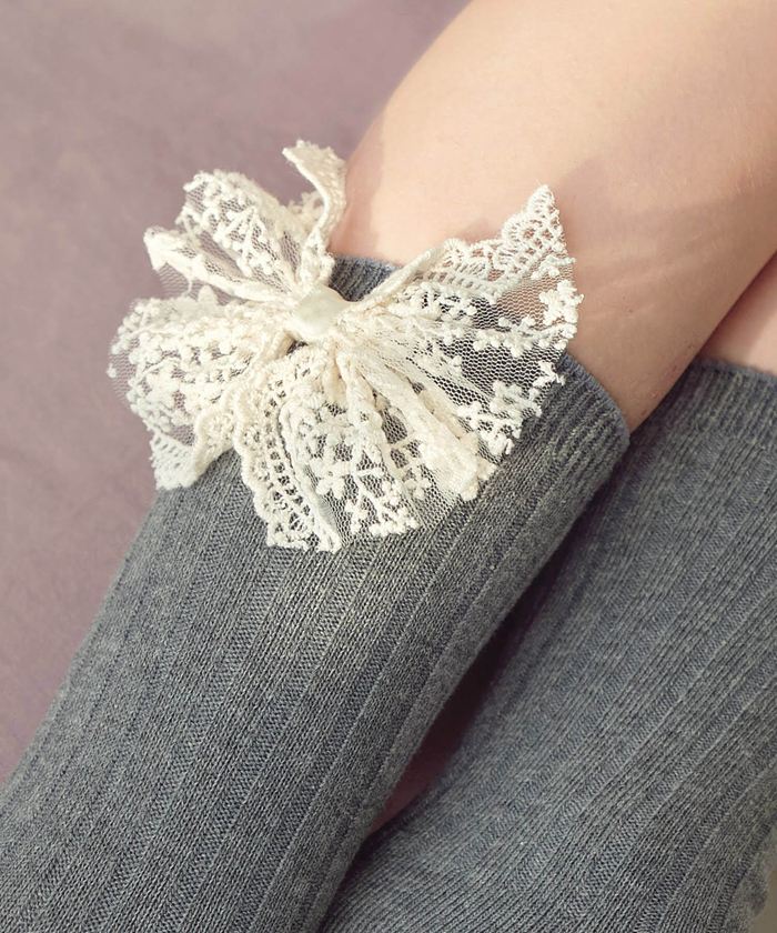 キッズ 靴下 クルー丈 女の子 通販 クルーソックス リブソックス ソックス くつ下 リボン 子供 こども 子ども フォーマル カジュアル 卒園式 入学式 キッズ |  | 06