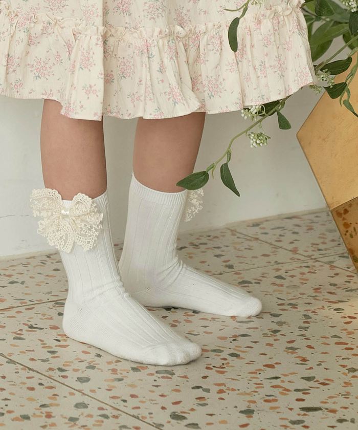 キッズ 靴下 クルー丈 女の子 通販 クルーソックス リブソックス ソックス くつ下 リボン 子供 こども 子ども フォーマル カジュアル 卒園式 入学式 キッズ |  | 08