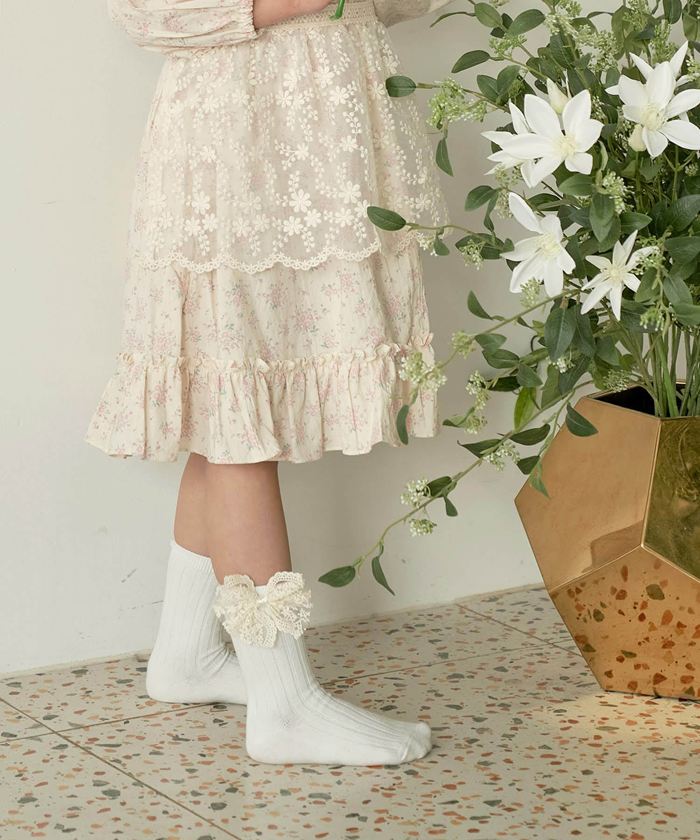 キッズ 靴下 クルー丈 女の子 通販 クルーソックス リブソックス ソックス くつ下 リボン 子供 こども 子ども フォーマル カジュアル 卒園式 入学式 キッズ |  | 09