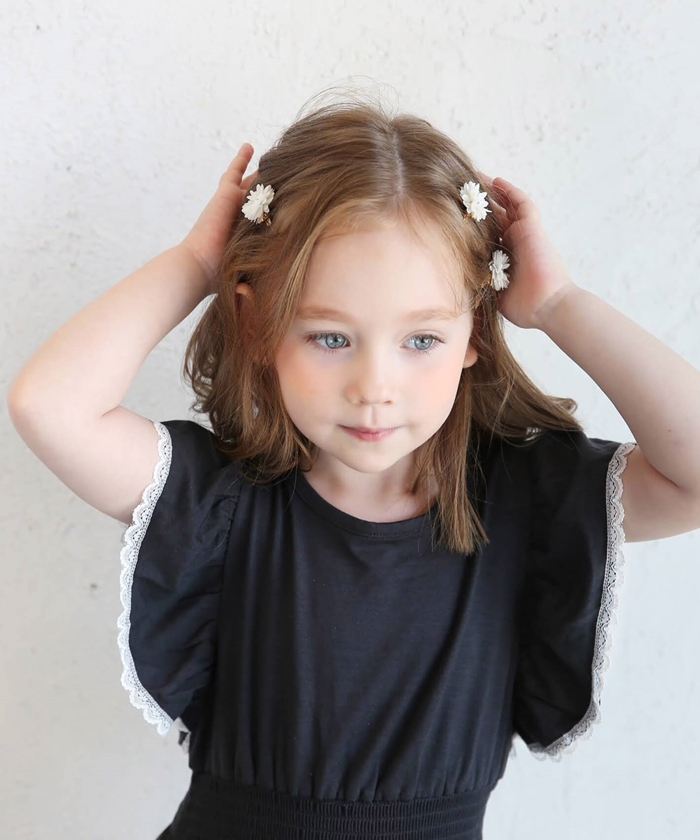 Rora（ローラ） ヘアクリップ キッズ 2個セット 通販 ヘア クリップ