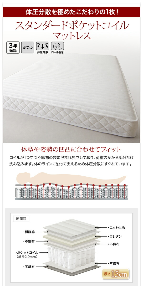 日本産 棚・コンセント付きツイン連結すのこベッド ベッドフレームのみ