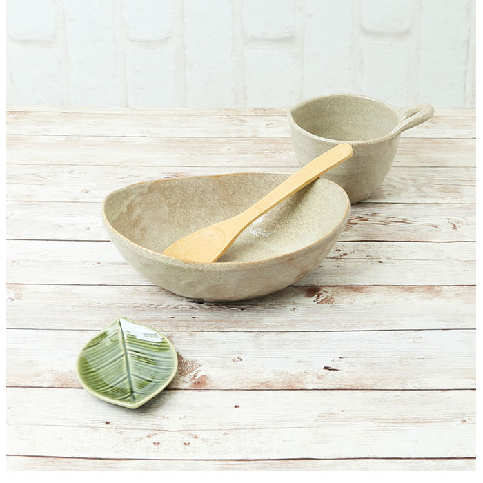 セラミック藍 カップ 皿 セット 通販 お皿 皿 食器 コップ 和食器 パスタ皿 サラダ皿 カレー皿 楕円形 美濃焼 陶器 ペアセット 贈り物 ギフト セラミック藍 |  | 03