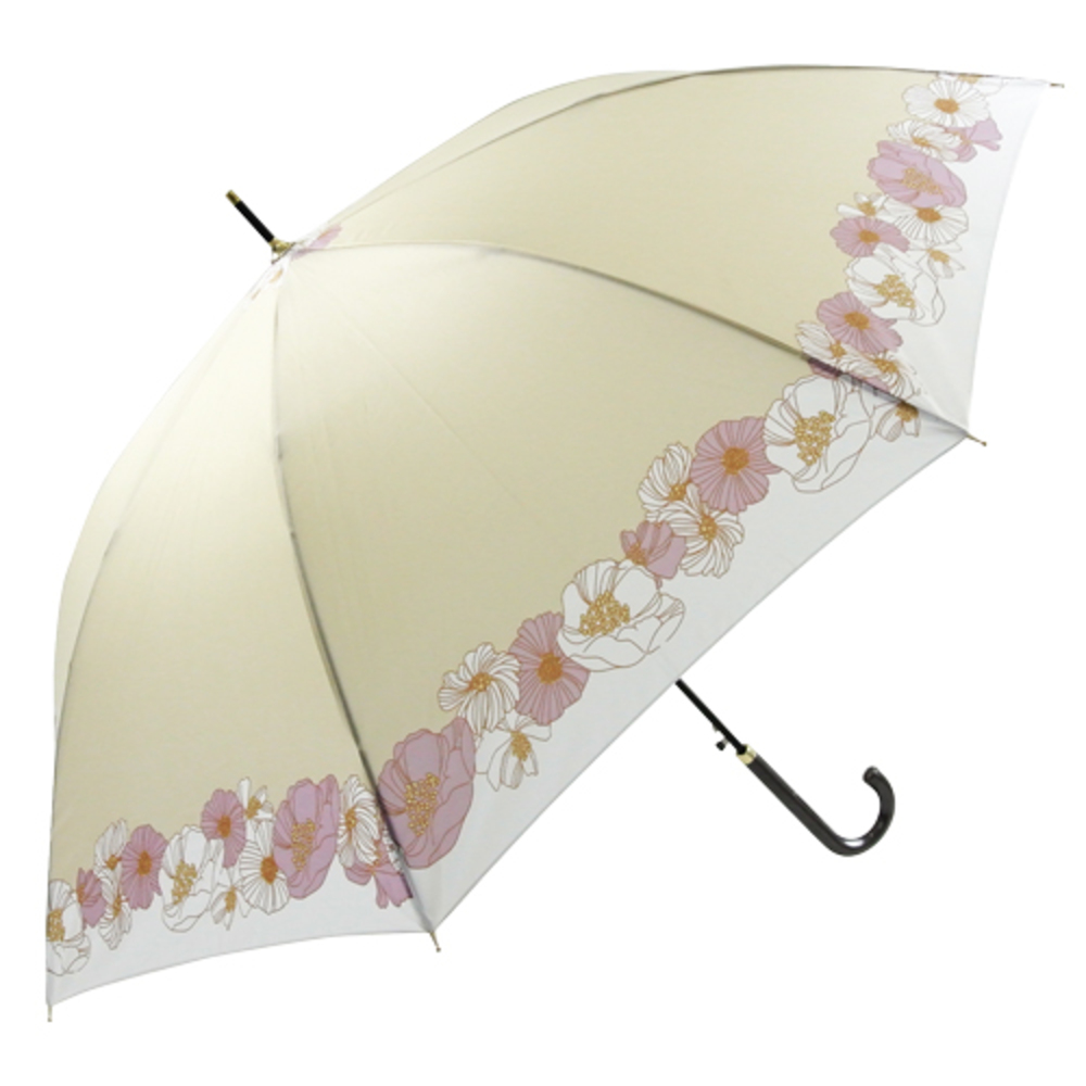 傘 レディース 大人 通販 長傘 58cm かさ カサ ジャンプ傘 ワンタッチ傘 雨傘 レディース傘 婦人傘 グラスファイバー 丈夫 おしゃれ かわいい 柄物 傘 |  | 15