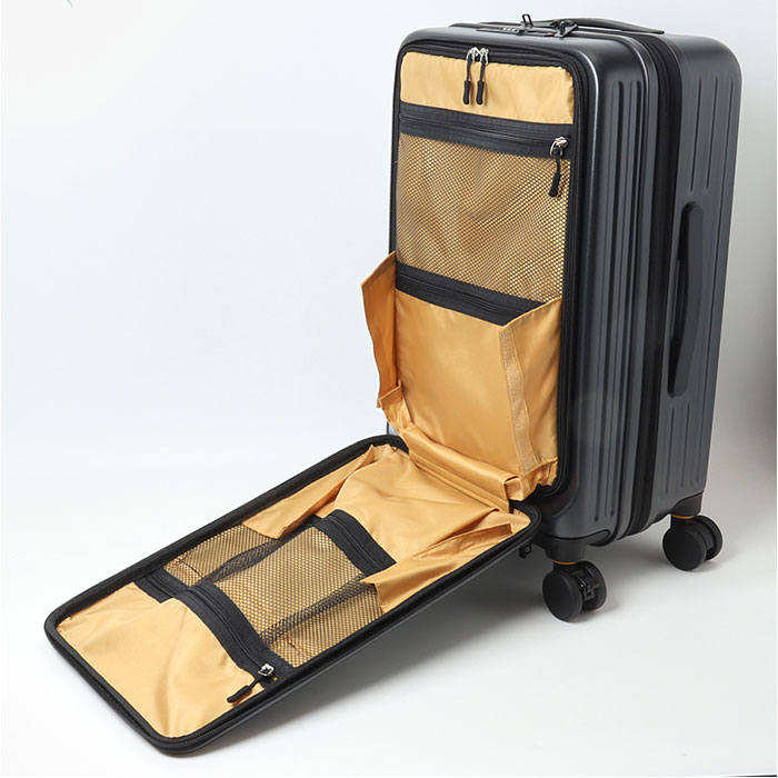 5LAKES&MT スーツケース 通販 キャリーケース キャリーバッグ 310-4011 45L 54L 大容量 フロントオープン 軽量 拡張 tsaロック 静音 ストッパー付き メンズ |  | 23