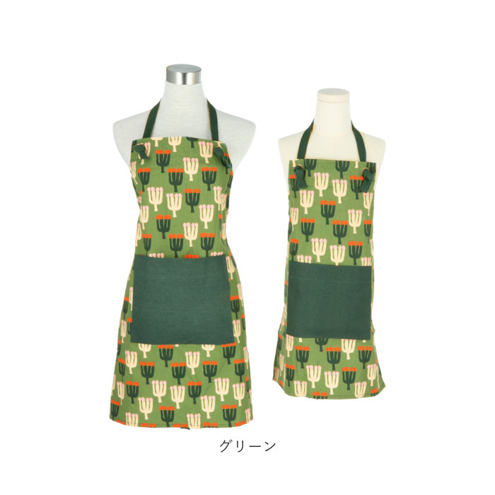 エプロン おしゃれ 通販 ナチュラル 安く て かわいい 親子 ペアルック レディース ショート丈 大人 可愛い ワンピース 保育士 子供用 大人用 キッズ エプロン |  | 16