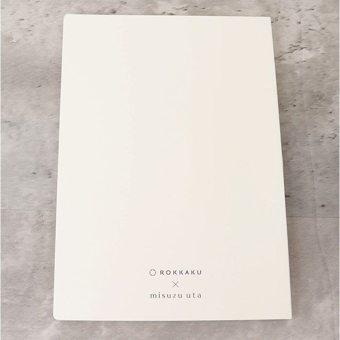 ノート a5 ノート かわいい 日本製 通販 ROKKAKU misuzu uta ミニノート 無地 メモ帳 みすゞうた 箔押し 金子みすゞ グッズ 自由帳 じゆうちょう A5サイズ |  | 15