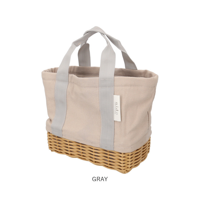 ランチバッグ NIDO ランチバッグ 保冷 通販 ランチバスケット ランチバック カゴ付きバッグ カゴ付きバック キャンバストート 保冷バッグ 保冷バック 手提げ |  | 13