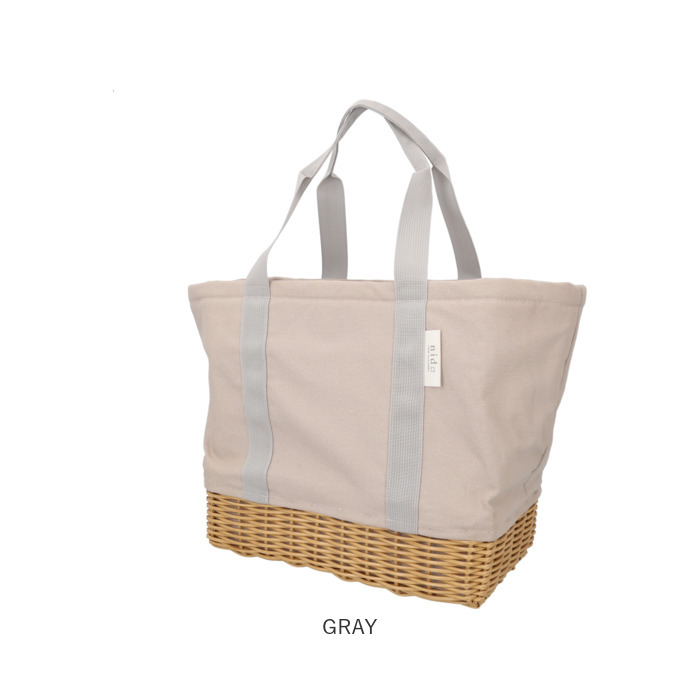 クーラーバスケット NIDO クーラーバスケット 通販 ランチバッグ ランチバック カゴ付きバッグ カゴ付きバック キャンバストート 保冷バッグ 保冷バック 手提げ |  | 17