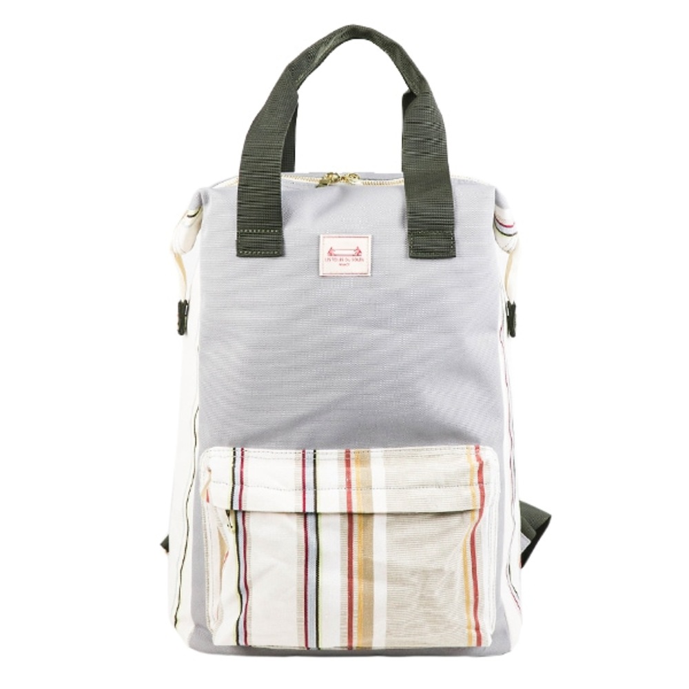 リュック Les Toiles Du Soleil リュック L 通販 リュックサック デイパック 仕分け ハンドル付き 手持ち クッションポケット 大容量 たっぷり入る 収納力 | LES TOILES DU SOLEIL | 02