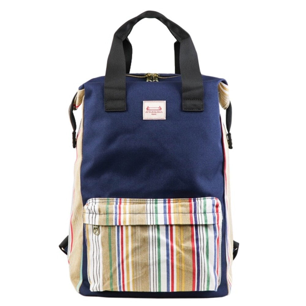 リュック Les Toiles Du Soleil リュック L 通販 リュックサック デイパック 仕分け ハンドル付き 手持ち クッションポケット 大容量 たっぷり入る 収納力 | LES TOILES DU SOLEIL | 03