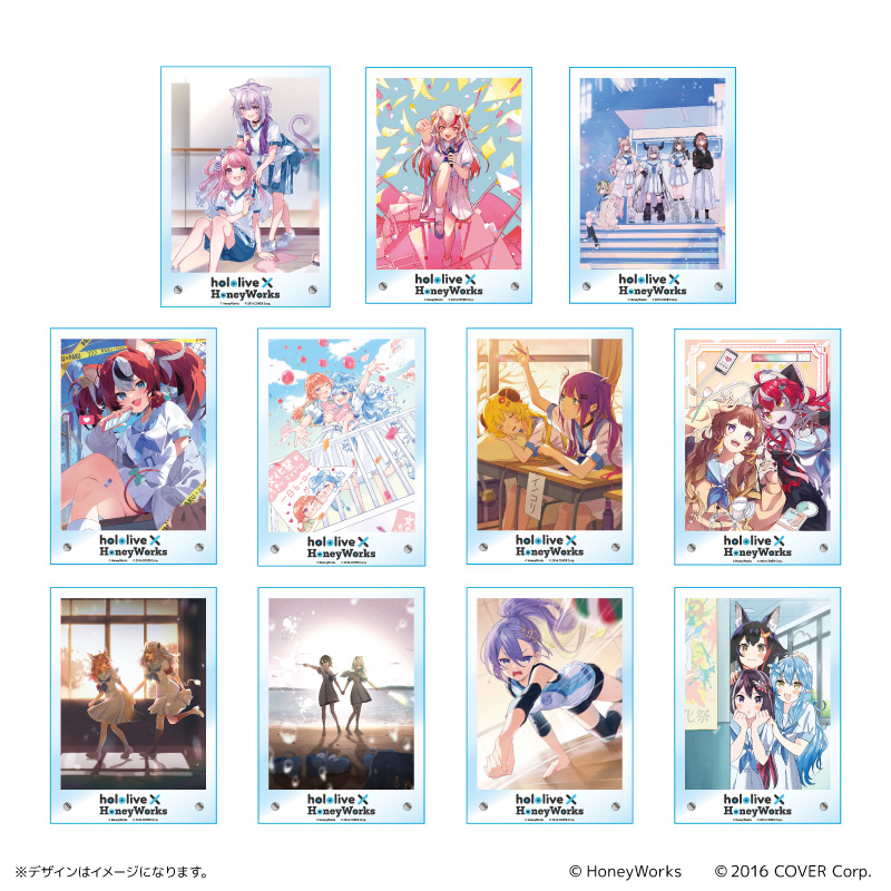 ホロライブ グッズ 通販 ハニーワークス アクリルボード イラスト