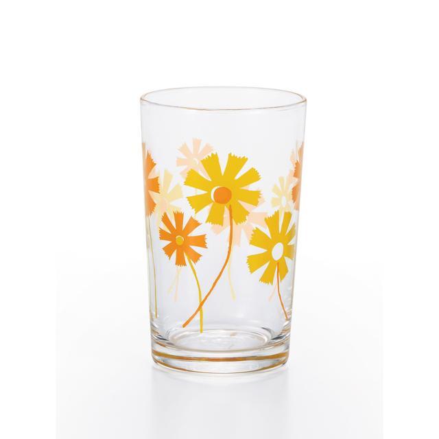 アデリアレトロ 通販 コップ グラス おしゃれ 中コップ ガラス かわいい 昭和レトロ 食器 花柄プリント アンティーク風 ヴィンテージ風 夏 アデリアレトロ |  | 01