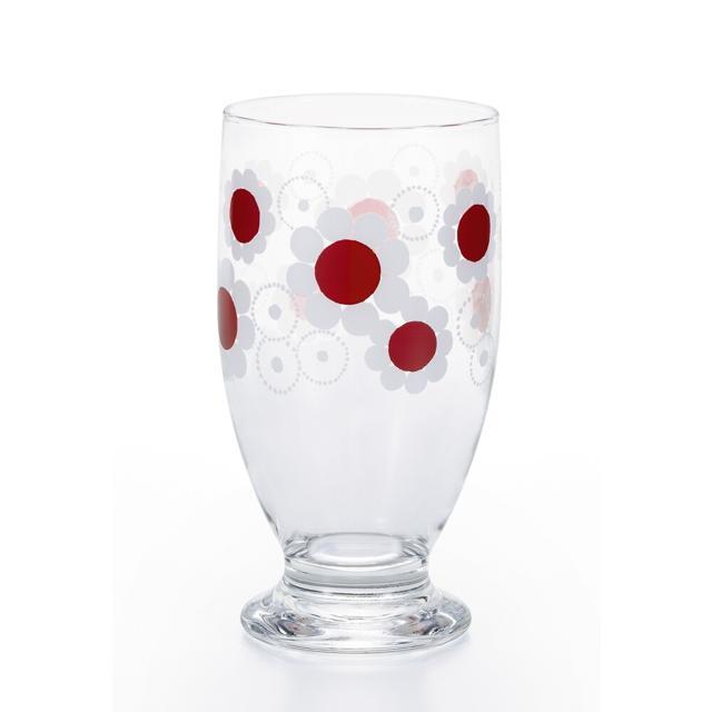 アデリアレトロ 通販 台付きグラス グラス おしゃれ コップ ガラス かわいい 昭和レトロ 食器 花柄プリント アンティーク風 ヴィンテージ風 夏 アデリアレトロ |  | 03