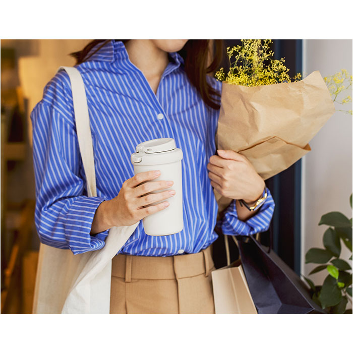 タンブラー 蓋付き 通販 300ml ステンレスタンブラー 蓋つき マイボトル コーヒータンブラー 保冷保温 広口 ワンタッチオープン テイクアウト タンブラー |  | 02