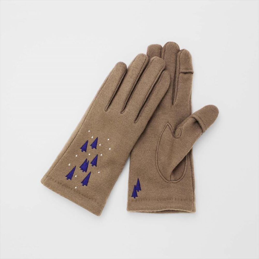 クロダ 手袋 レディース 通販 グローブ 手ぶくろ 暖かい かわいい 刺繍 スマートフォン対応 スマホ 指が出る 通勤 通学 ジャージ 防寒 プレゼント ギフト クロダ | KURODA | 06