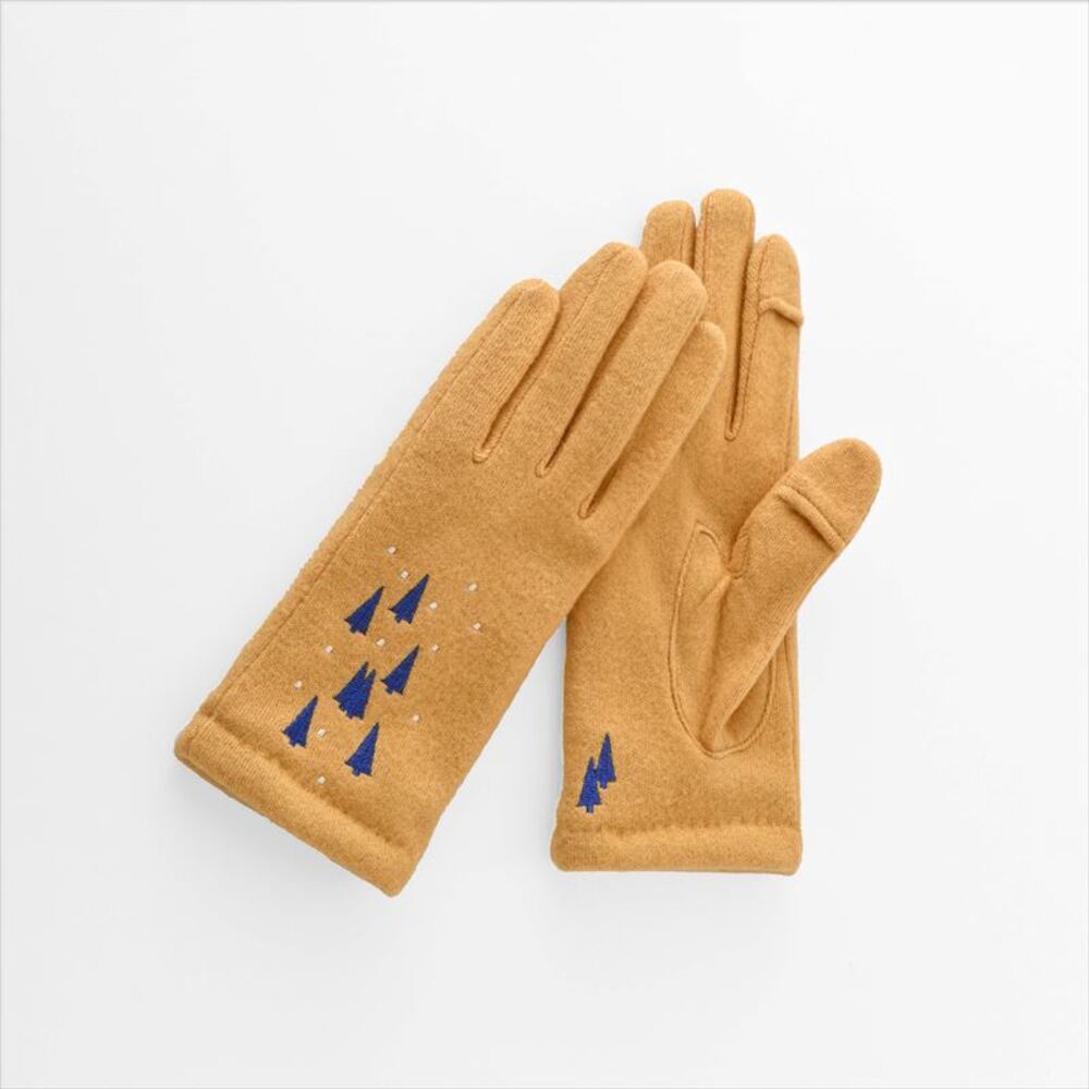 クロダ 手袋 レディース 通販 グローブ 手ぶくろ 暖かい かわいい 刺繍 スマートフォン対応 スマホ 指が出る 通勤 通学 ジャージ 防寒 プレゼント ギフト クロダ | KURODA | 02