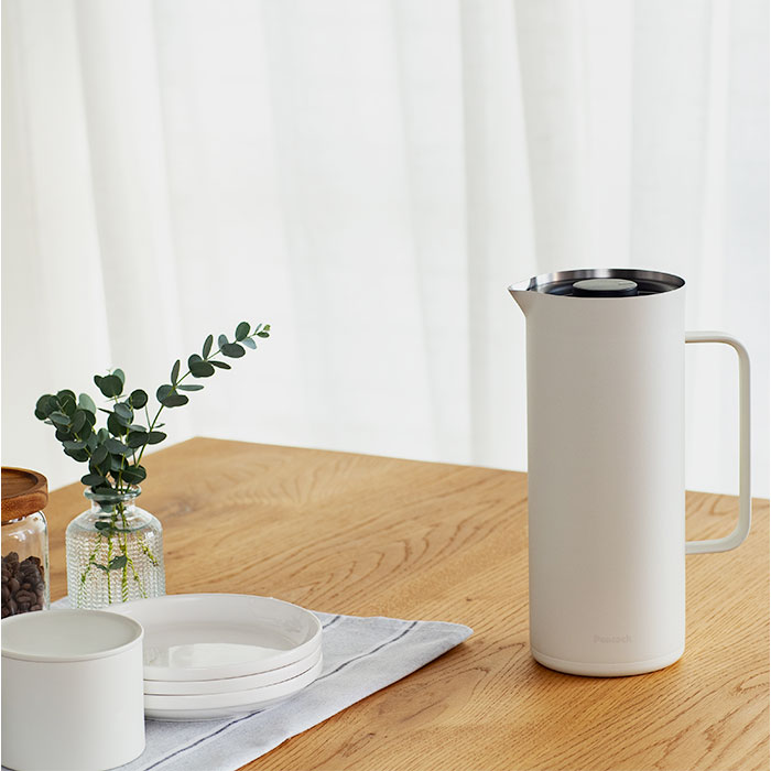 ピーコック Peacock ポット AHW-101 通販 リビングポット 卓上ポット ステンレスポット 1L ハンディポット 魔法瓶 保温 保冷 保冷温 おしゃれ 母の日 ピーコック |  | 04