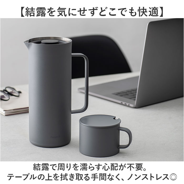 ピーコック Peacock ポット AHW-101 通販 リビングポット 卓上ポット ステンレスポット 1L ハンディポット 魔法瓶 保温 保冷 保冷温 おしゃれ 母の日 ピーコック |  | 08