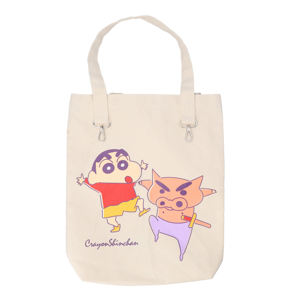 キャラクターイラスト入りバッグ ナガノキャラクターズ トートバッグ カラーなくまたち ナチュラル