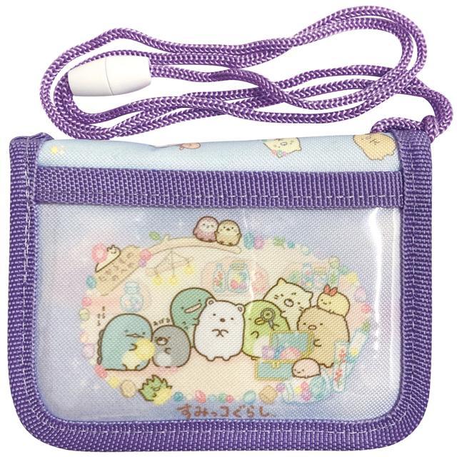 財布 キッズ 通販 女の子 男の子 ウォレット ショルダー 小学生 幼稚園 保育園 子供 お財布 二つ折り かわいい キャラクター グッズ すみっコぐらし 財布 |  | 02