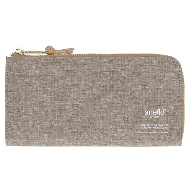 アネロ anello アネロ 財布 通販 レディース メンズ 長財布 大容量 薄い L字ファスナー 薄型 軽い 軽量 おしゃれ シンプル ATELIER アトリエ L字型長財布 | anello | 01